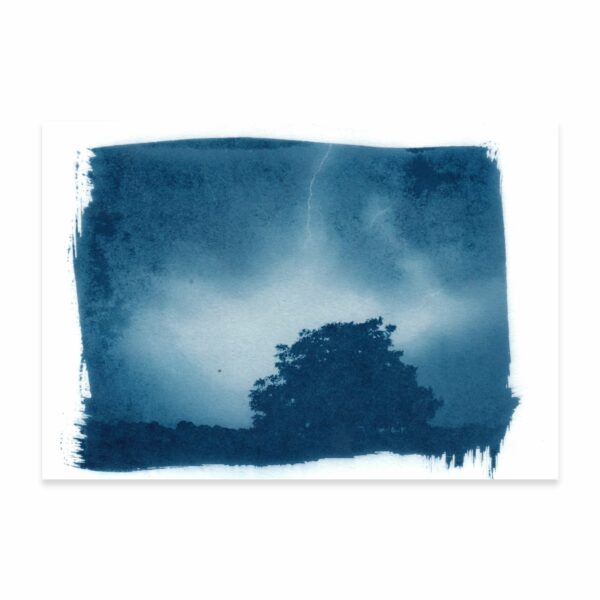 Cyanotype #17 — Orage - Lot, France